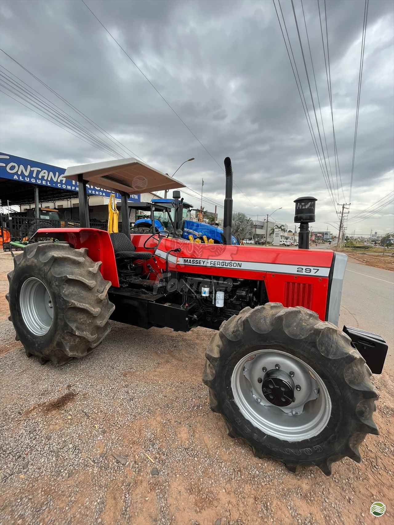 TRATOR MASSEY FERGUSON MF 297 Tração 4x4 Fontana Tratores LUIS EDUARDO MAGALHAES BAHIA BA